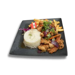 Saltado de pollo